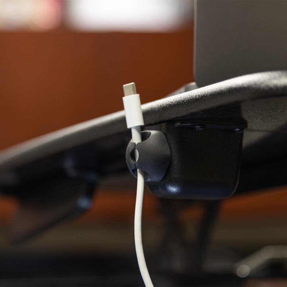 Self Stick 1 Slot Cable Clips 10pk 450-400