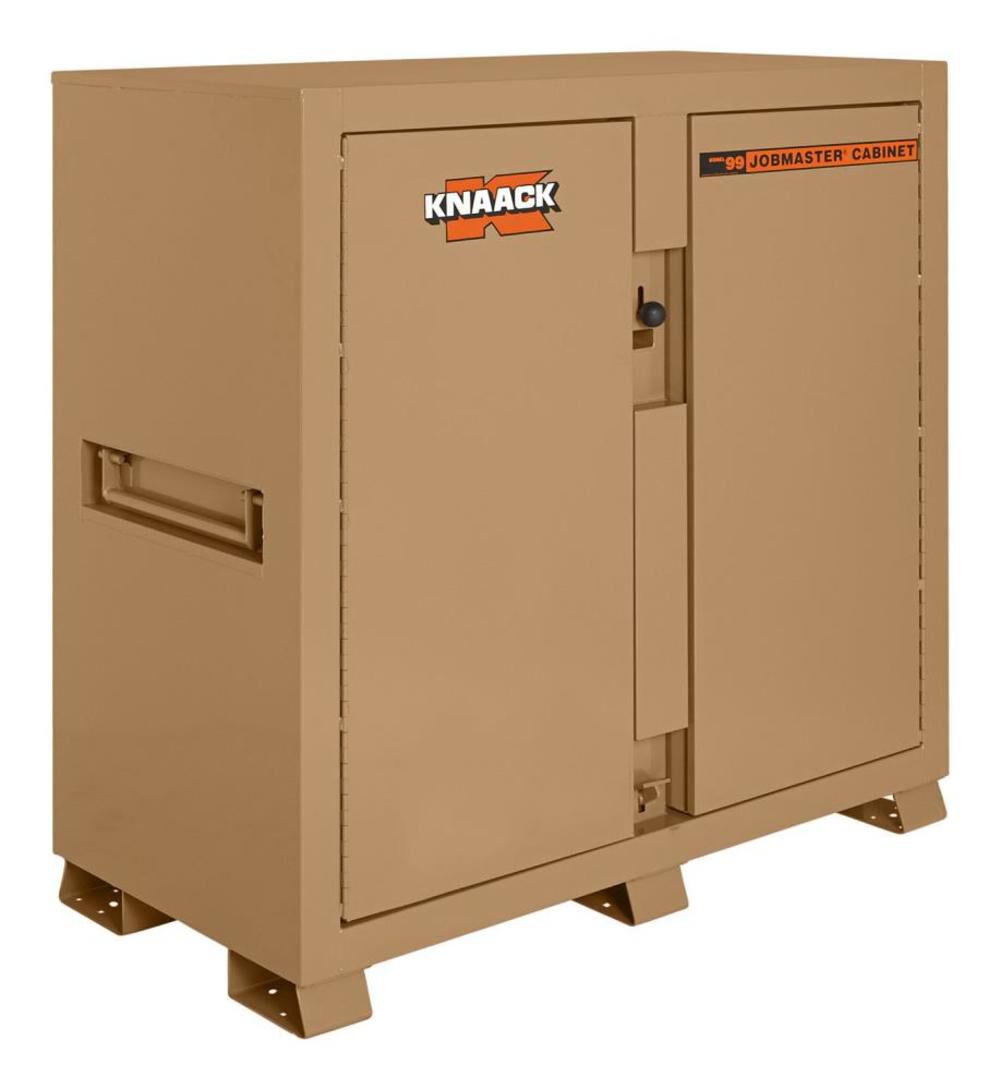 JOBMASTER Cabinet 30-in W x 60-in L x 60-in H Brown Steel Jobsite Box 99