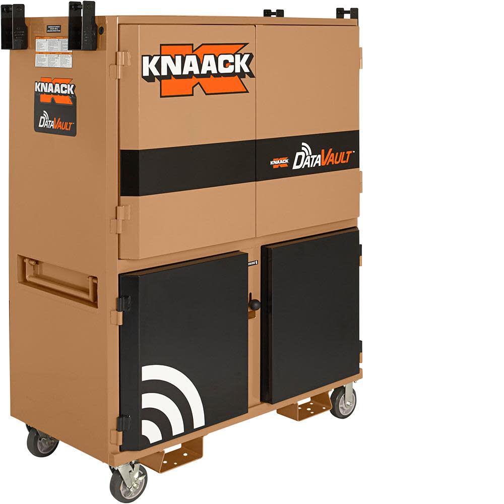 DataVault Mobile Digital Plan Station 55-in W x 30-in L x 75-in H Bronze Steel Jobsite Box 118-01