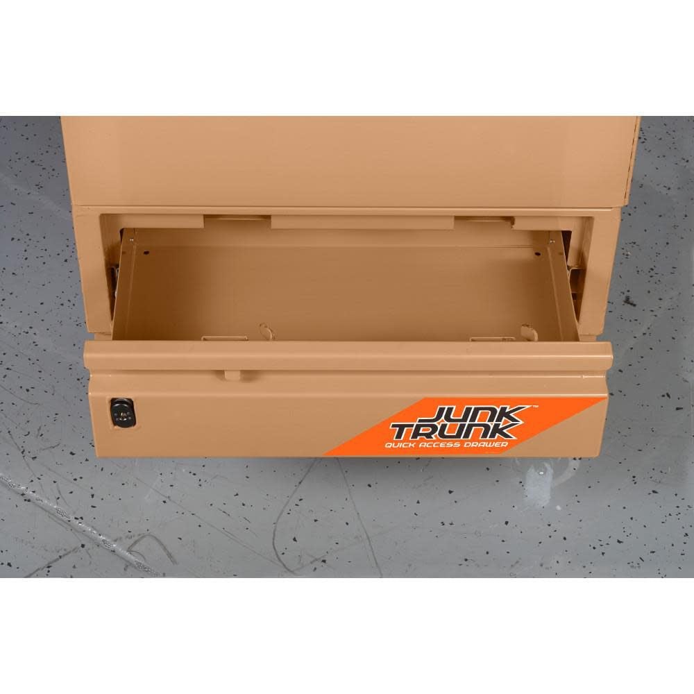 DataVault 26.9-in W x 39.3-in L x 48.3-in H Brown Steel Jobsite Box 118-M