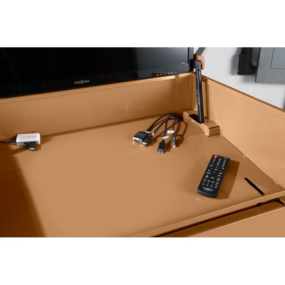 DataVault 26.9-in W x 39.3-in L x 48.3-in H Brown Steel Jobsite Box 118-M