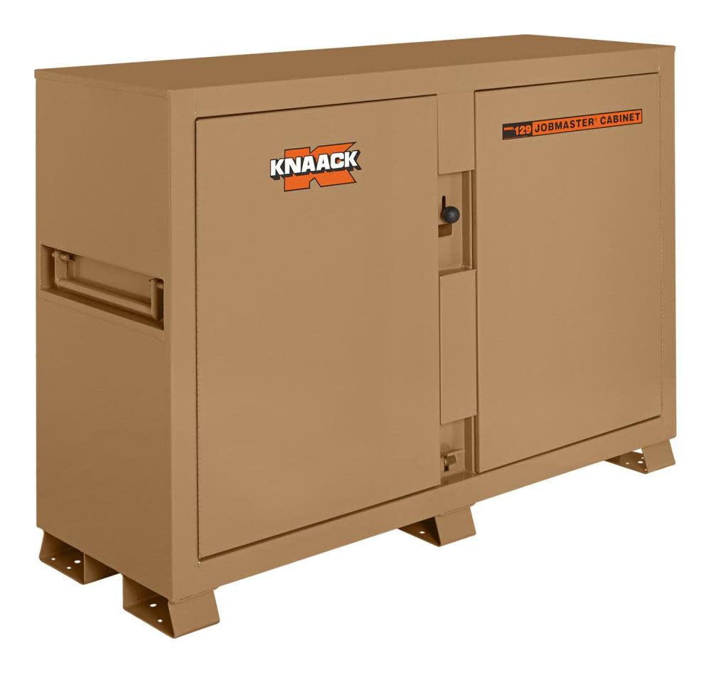 JOBMASTER Bin Storage Cabinet 72-in W x 24-in L x 51-in H Bronze Steel Jobsite Box 129