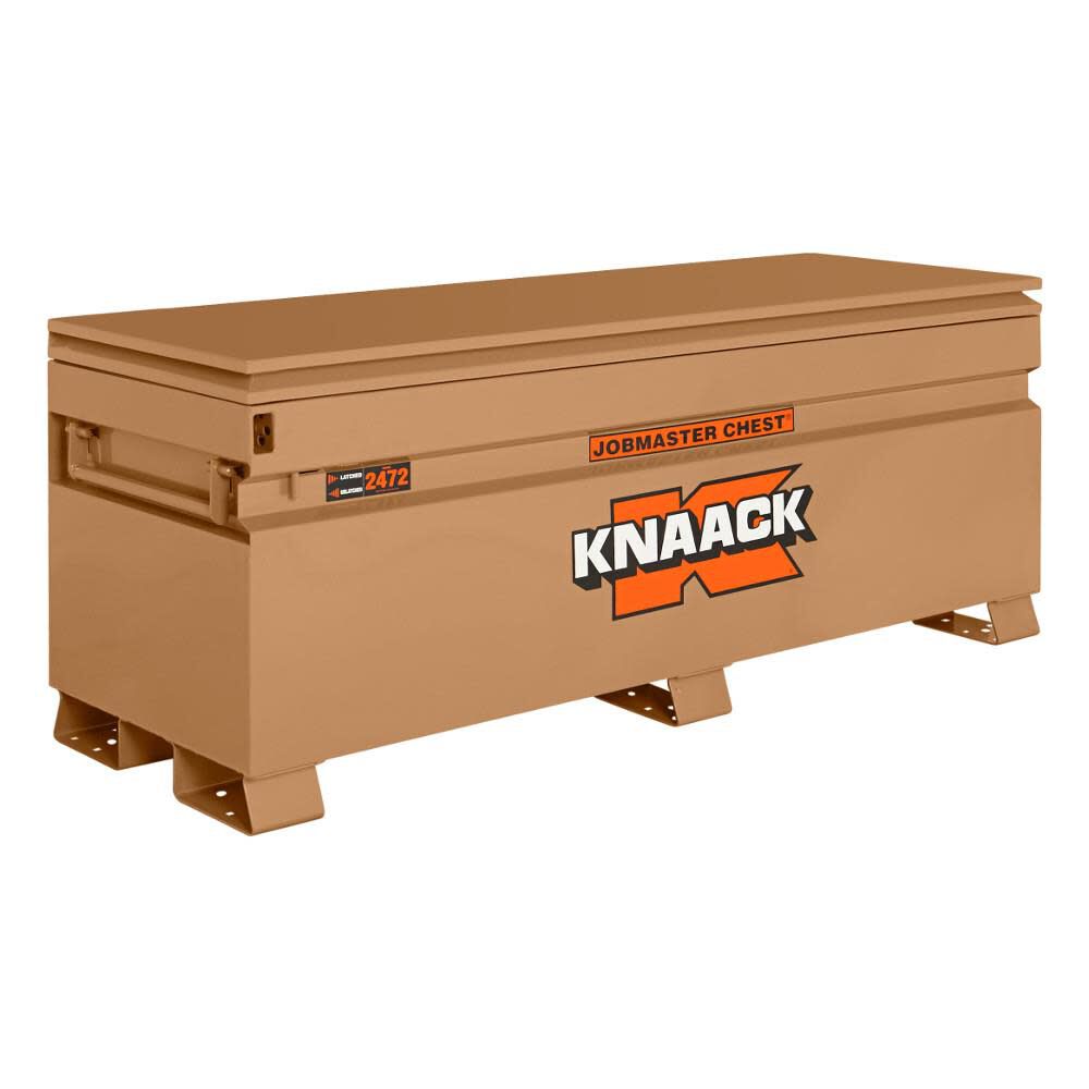 JOBMASTER 24-in W x 72-in L x 28.25-in H Bronze Steel Jobsite Box 2472