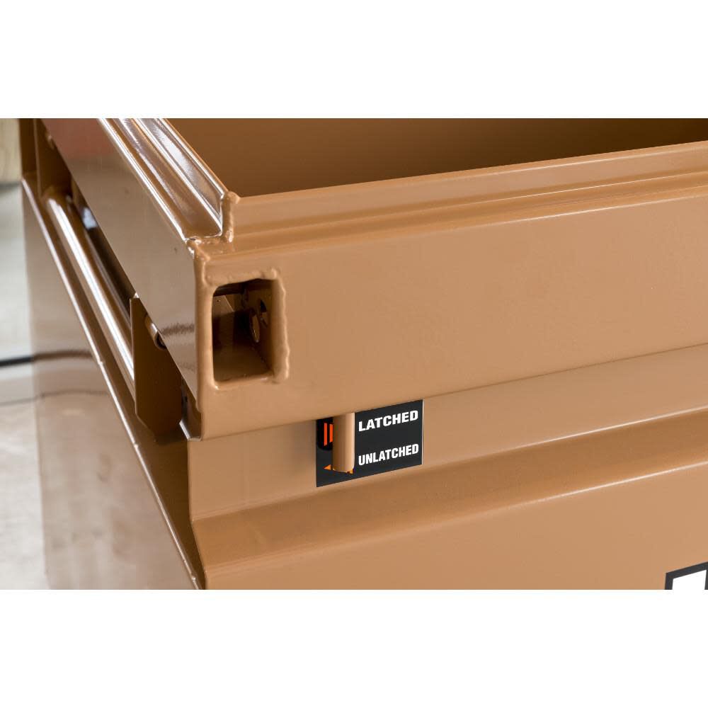 JOBMASTER 48-in W x 30-in L x 35-in H Bronze Steel Jobsite Box 4830-D