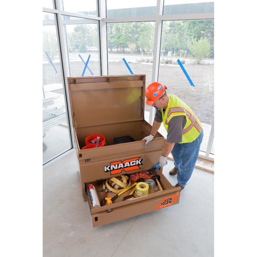 JOBMASTER 48-in W x 30-in L x 35-in H Bronze Steel Jobsite Box 4830-D