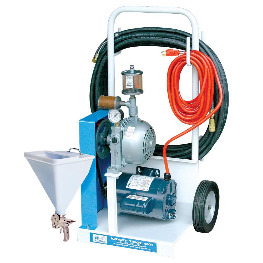 Standard Texture Gun and Hopper with Compressor PC500