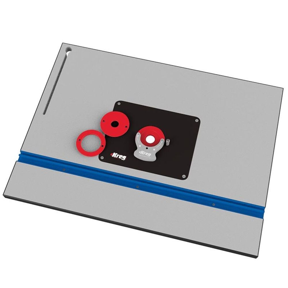 Durable Precision Router Table Top with MDF Core and Steel Reinforcing Struts PRS1025