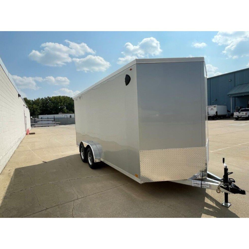 18ft Legend TV Thunder V-Nose Aluminum Tandem Axle Enclosed Trailer 7.5X18TVTA35