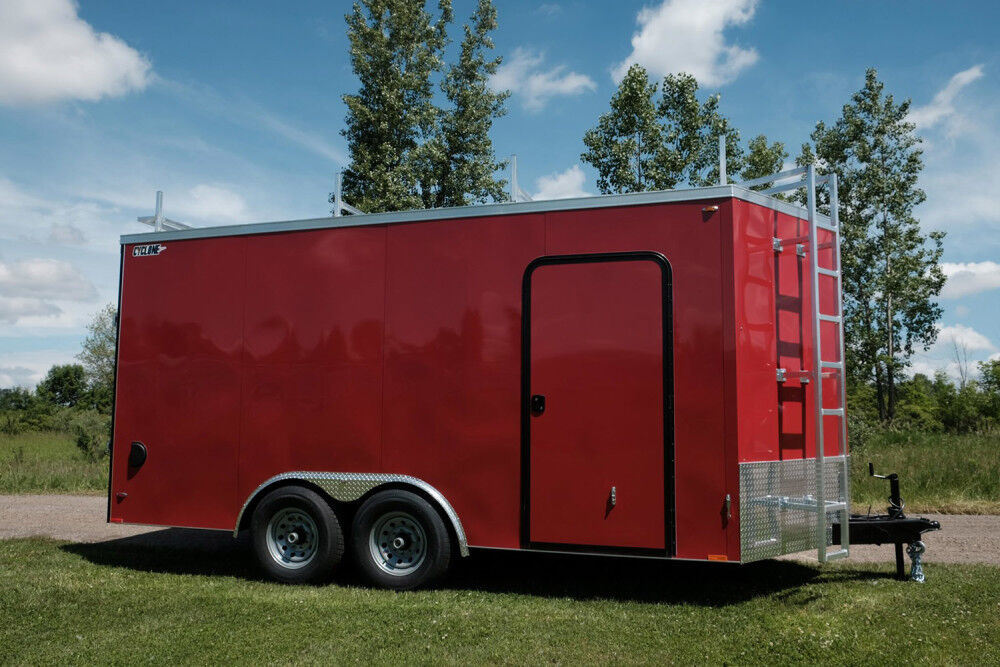 20ft Cyclone Tandem Axle Enclose Cargo Trailer 8.5X20STVTA35