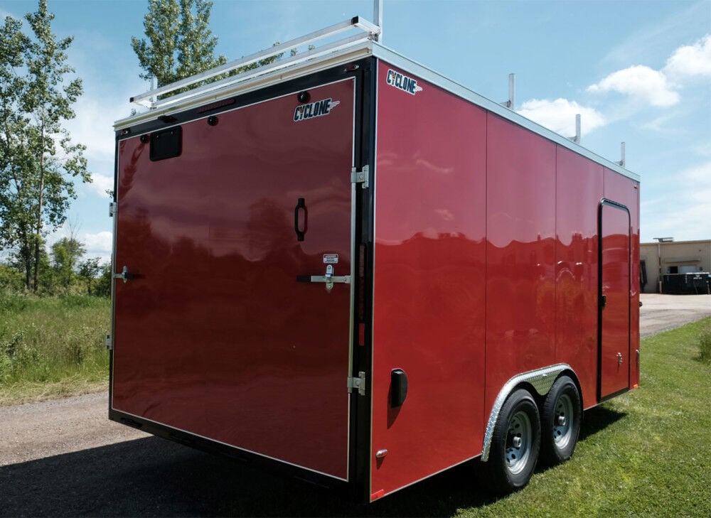 20ft Cyclone Tandem Axle Enclose Cargo Trailer 8.5X20STVTA35