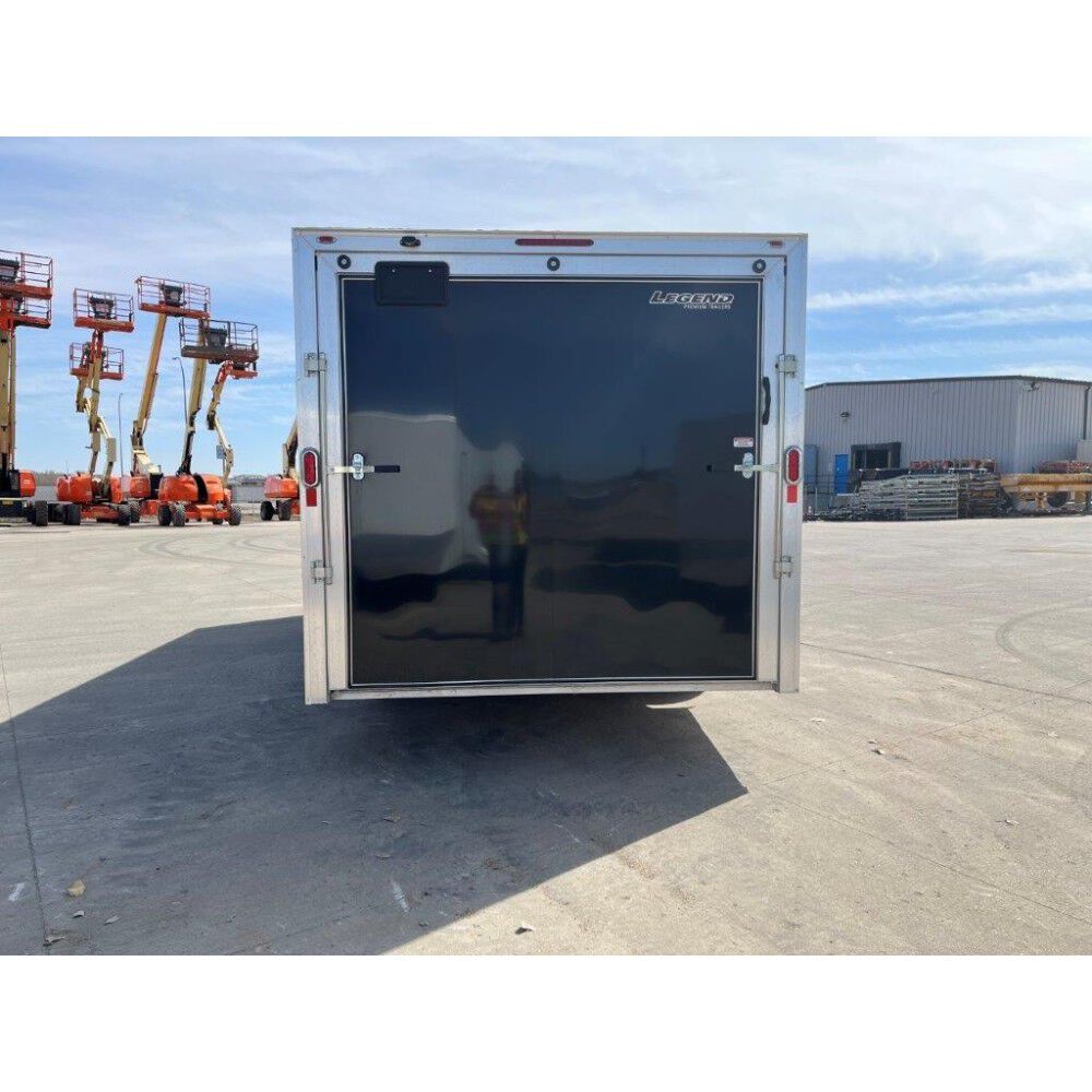 22ft TV Thunder V-Nose Aluminum Enclosed Trailer 8.5X22TVTA52-B