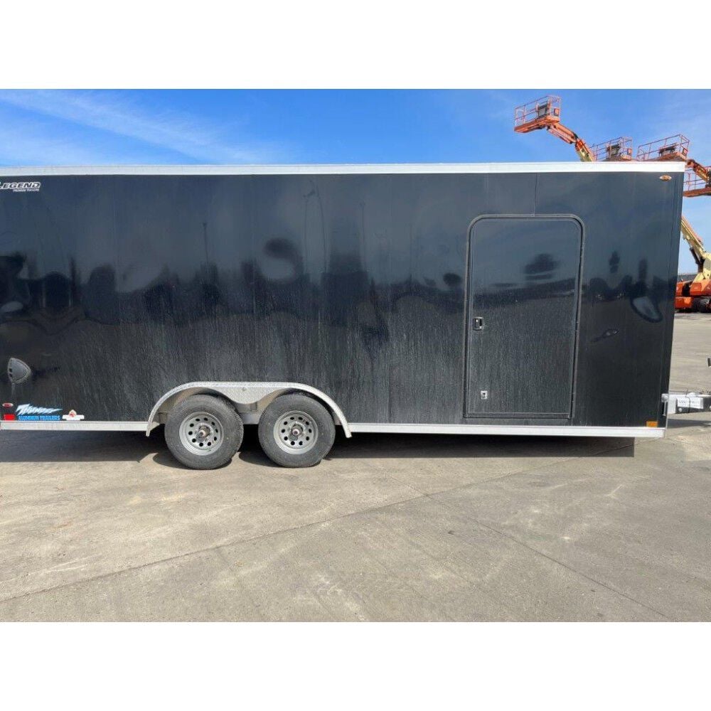 22ft TV Thunder V-Nose Aluminum Enclosed Trailer 8.5X22TVTA52-B