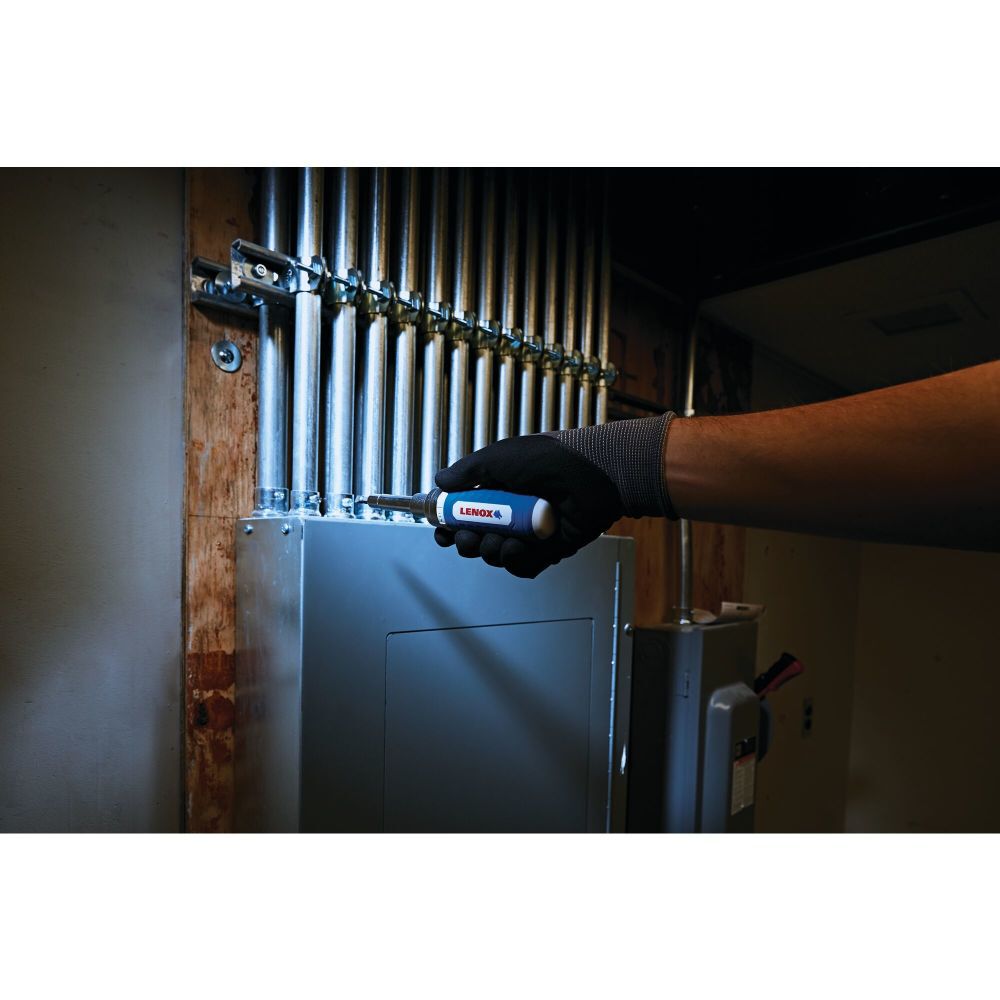 9-Piece Plastic Handle Magnetic Ratcheting Multi-bit Assorted Drive Screwdriver Set LXHT60902