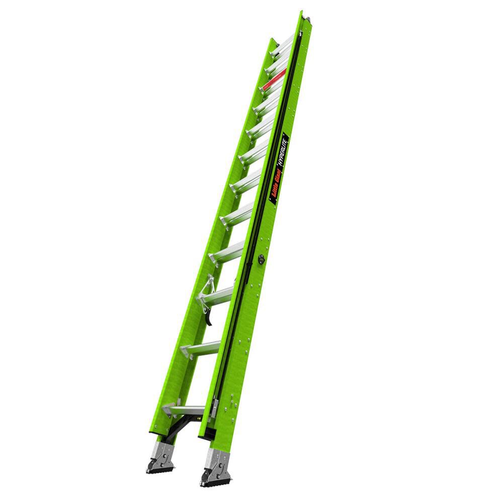 HyperLite 24 ft Type IAA Fiberglass Extension Ladder 17924