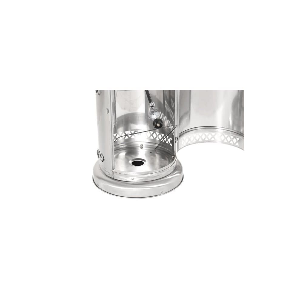 Patio Heater 48000 BTU Chrome Steel Propane SRPH33A-SS