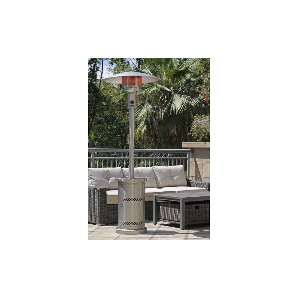 Patio Heater 48000 BTU Chrome Steel Propane SRPH33A-SS
