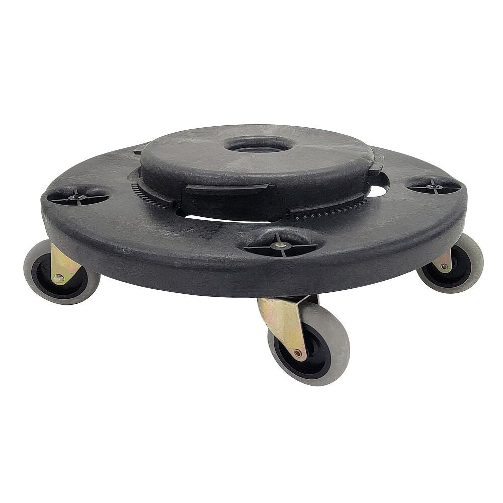 Pro Series Dolly for 55 Gallon Plastic Trash Can Black CATC-DG