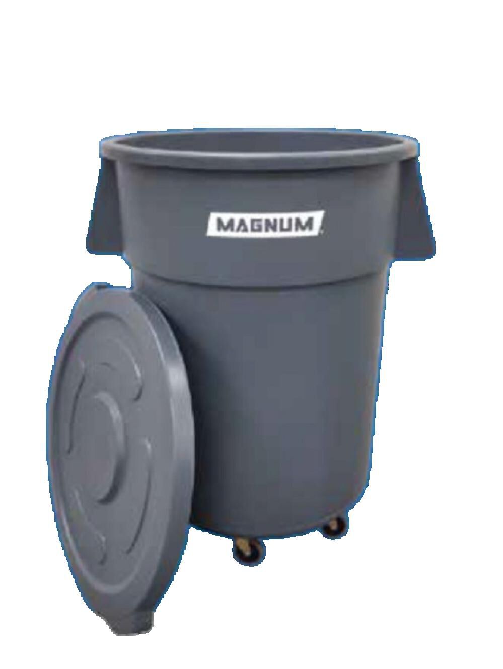 Pro Series Dolly for 55 Gallon Plastic Trash Can Black CATC-DG