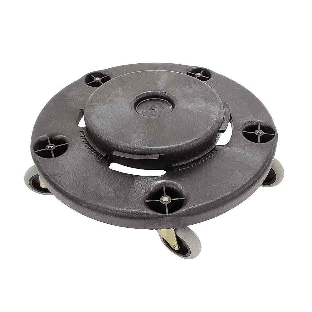 Pro Series Dolly for 55 Gallon Plastic Trash Can Black CATC-DG