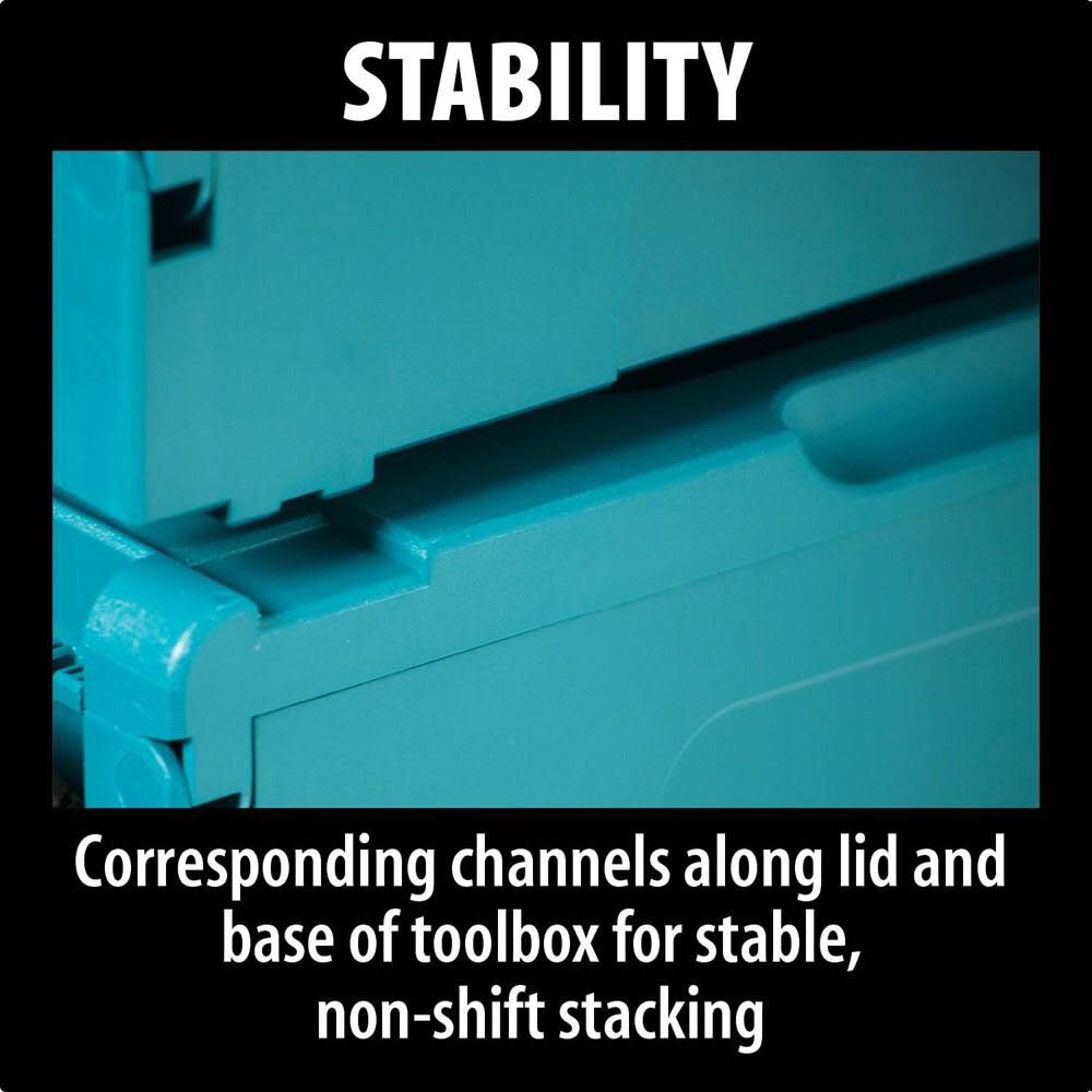 12-1/2 in. x 15-1/2 in. x 11-5/8 in. X-Large Interlocking Case 197213-3