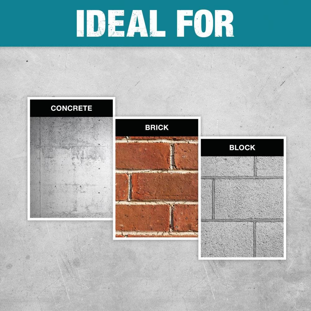 1/4in x 12in SDS-Plus Bit, 2-Cutter B-60626