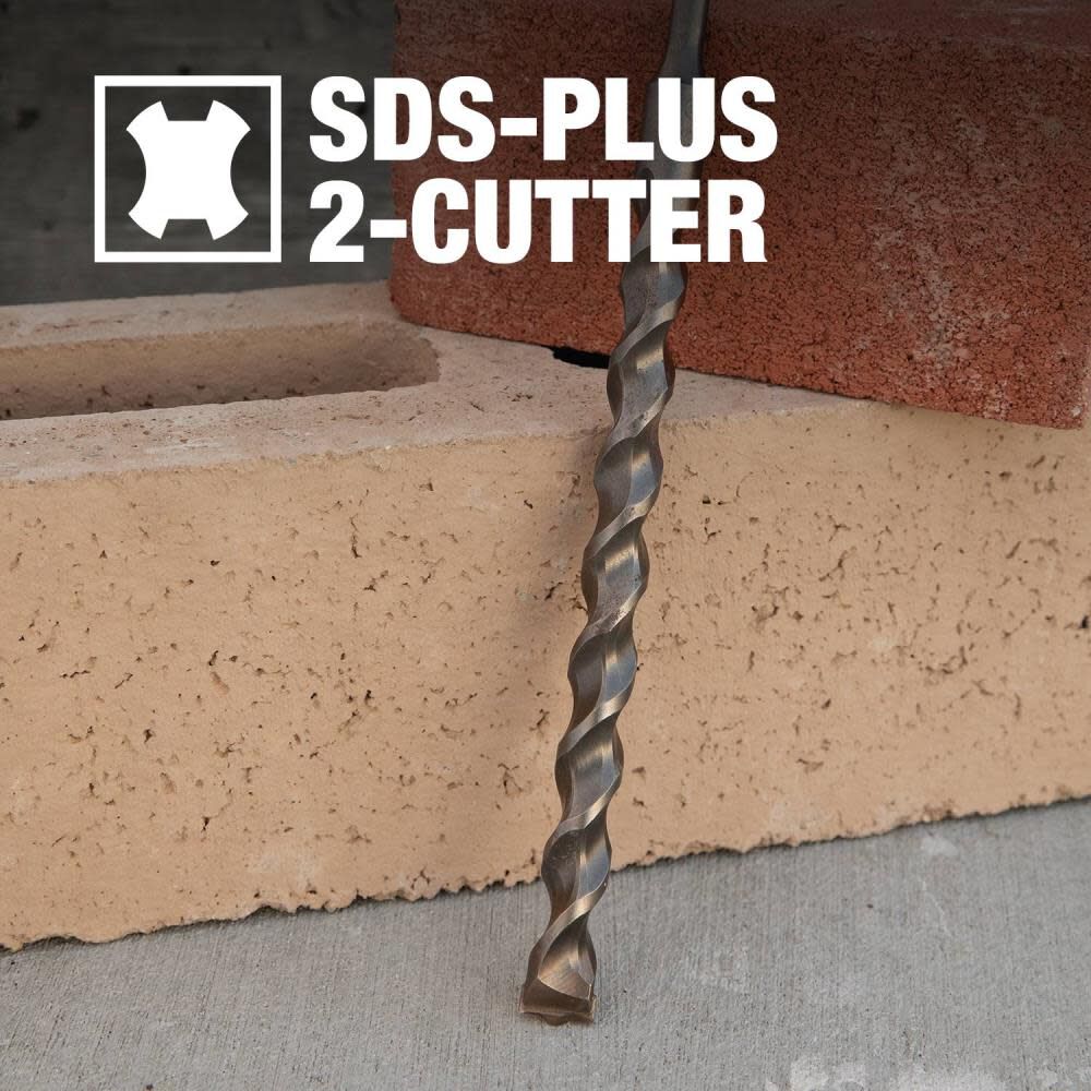1/4in x 12in SDS-Plus Bit, 2-Cutter B-60626
