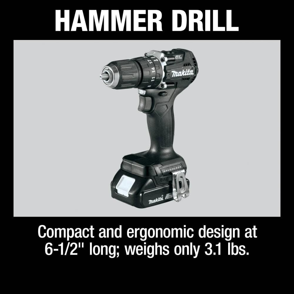 18V LXT 2pc Combo Kit Lithium-Ion Sub Compact Brushless Cordless CX205RB