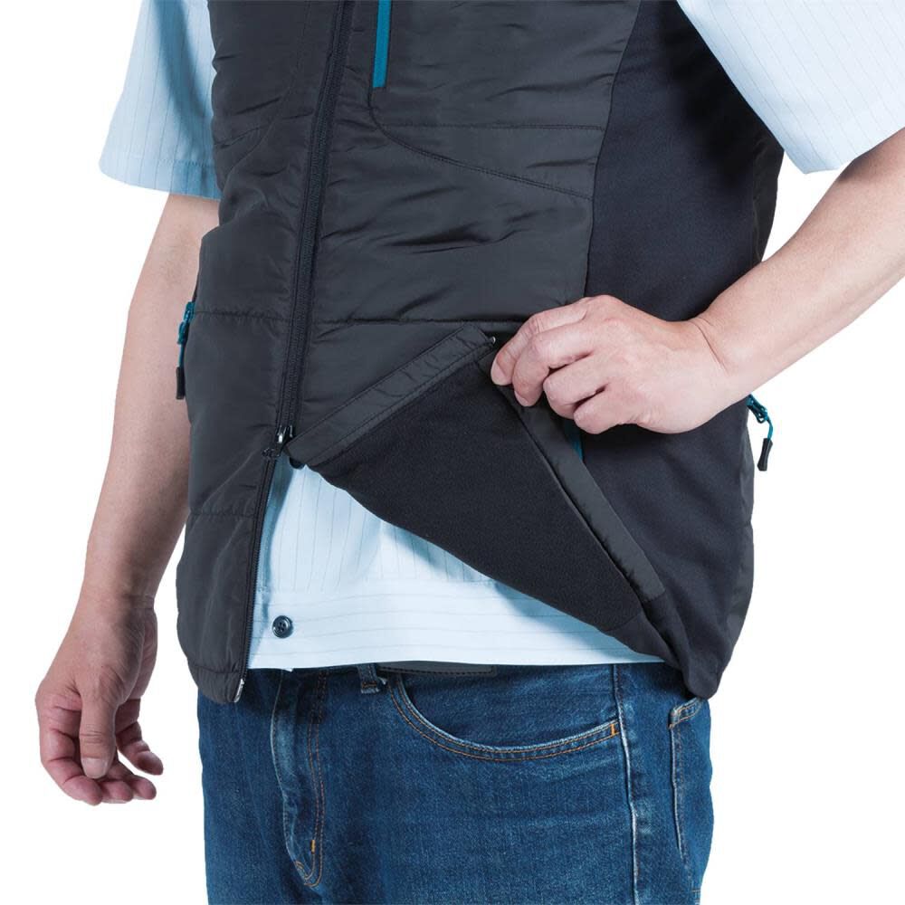 18V LXT Cordless Heated Vest Large Black (Bare Tool) DCV202ZL