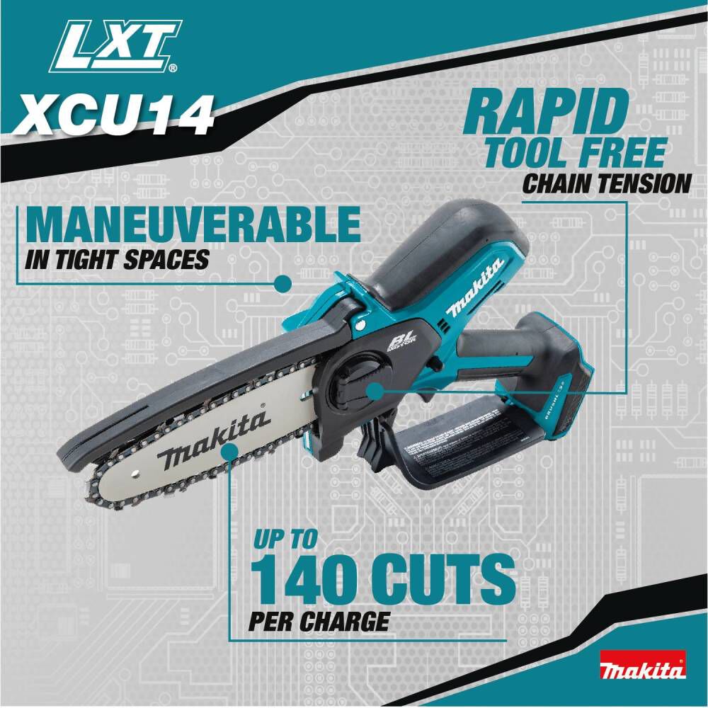 18V LXT Lithium-Ion Brushless Cordless 6 Inch Pruning Saw Kit (2.0Ah) XCU14SR1