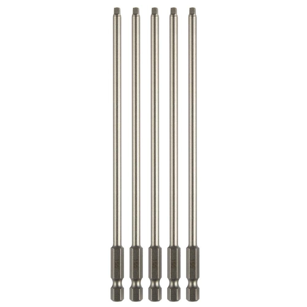 #2 Square Power Bit 6 1/8in 5pk 191V04-6