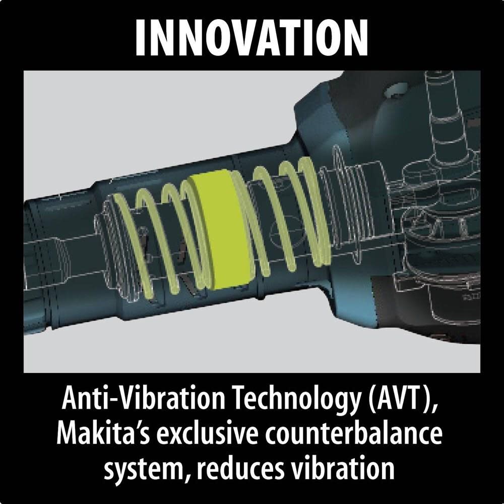 42 lb. AVT Breaker Hammer Accepts 1-1/8 in. Hex Bits HM1317CB