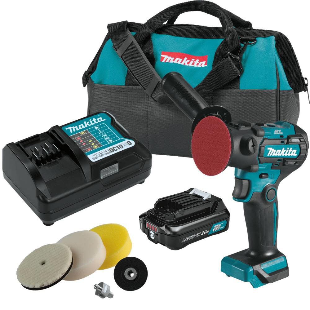 CXT 12V Max 3in Polisher 2in Sander Lithium Ion Brushless Kit VP01R1