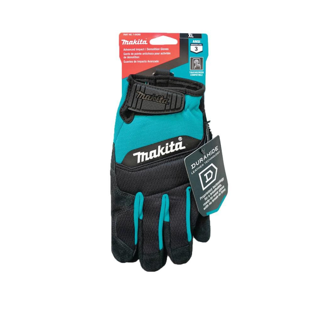 Performance Gloves Genuine Leather Palm XL T-04232