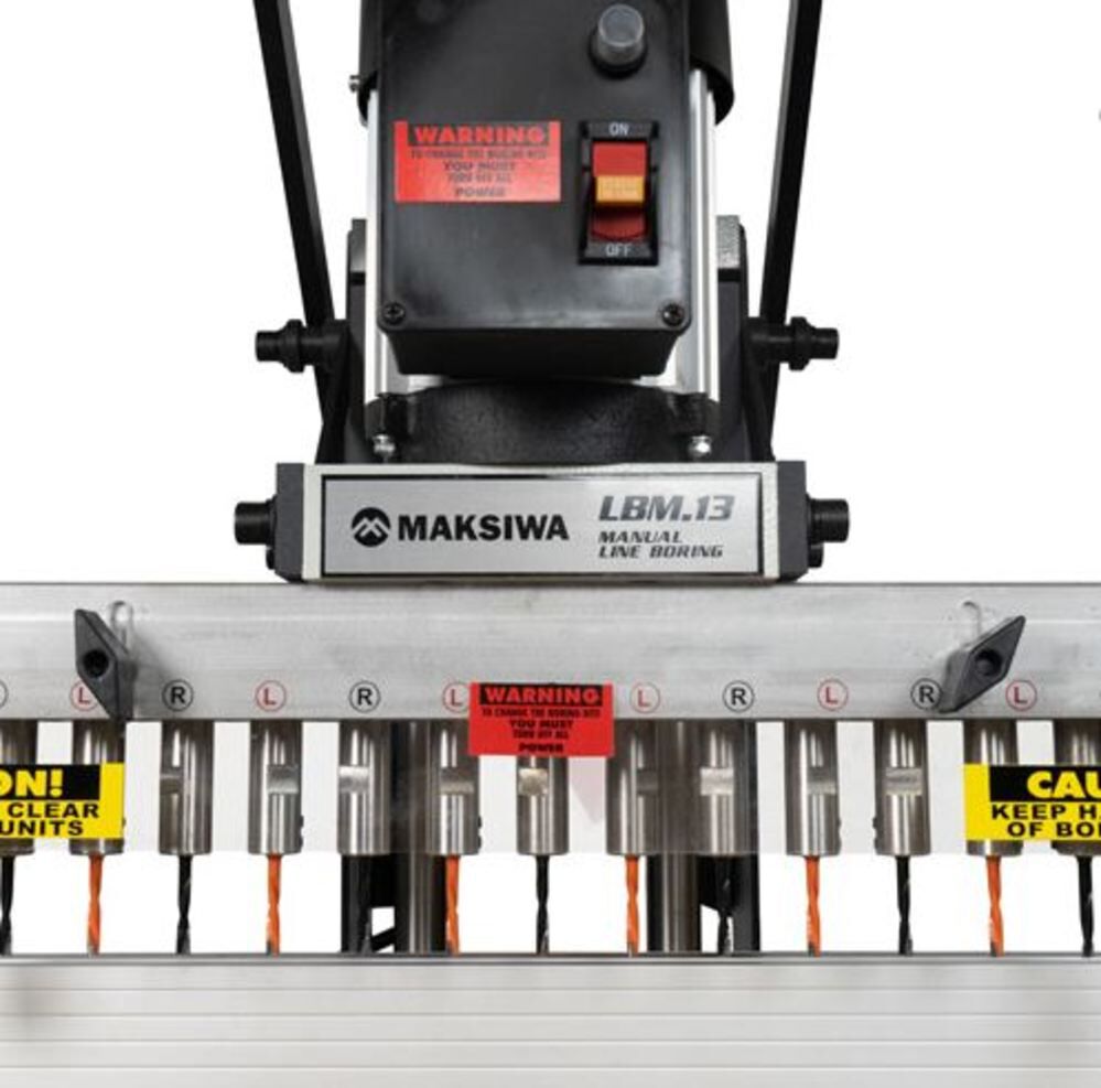 Boring Machine 1 Phase 110V 13 Spindle Manual Line LBM.13