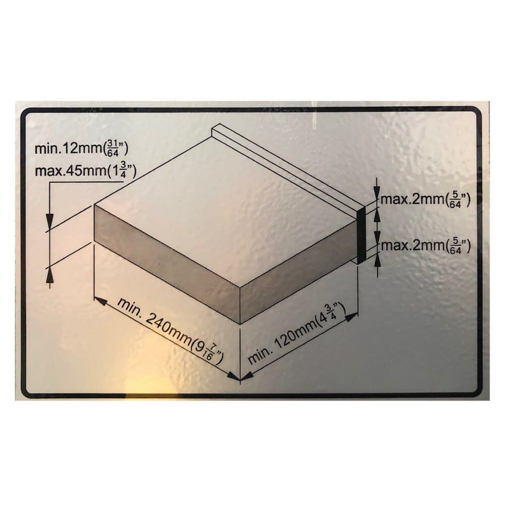 Titanium Automatic Edgebander 1 Phase 3.3KW 60HZ 220V CBC.T