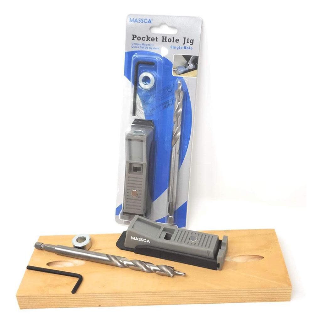 Single Pocket Hole Jig Set X0023NL79V
