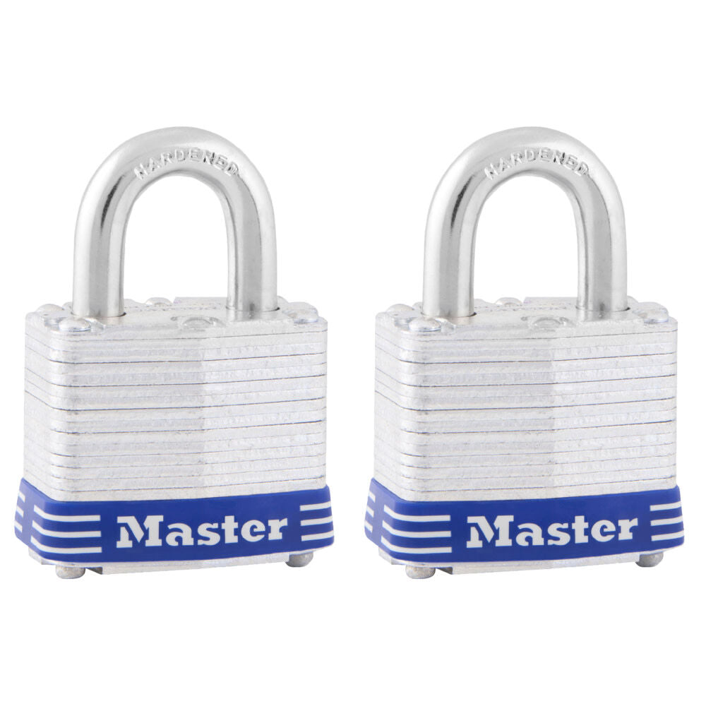 1-9/16 in Width Keyed Alike Hardened Steel Pin Tumbler Padlock 3T