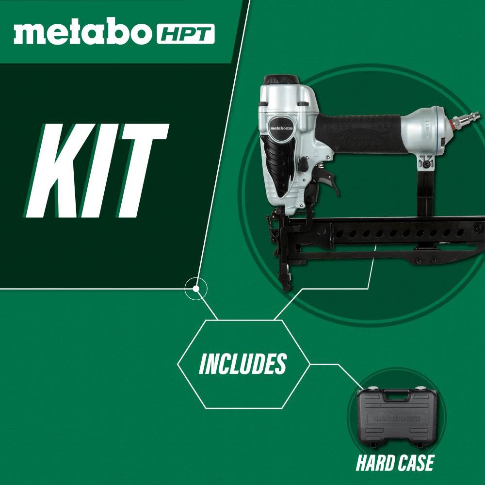 18-Gauge 1/4-in Narrow Crown Finish Pneumatic Stapler N3804AB3M