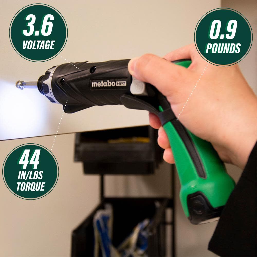 3.6-volt 1/4-in Cordless Screwdriver (1-Battery Included and Charger Included) DB3DL2M