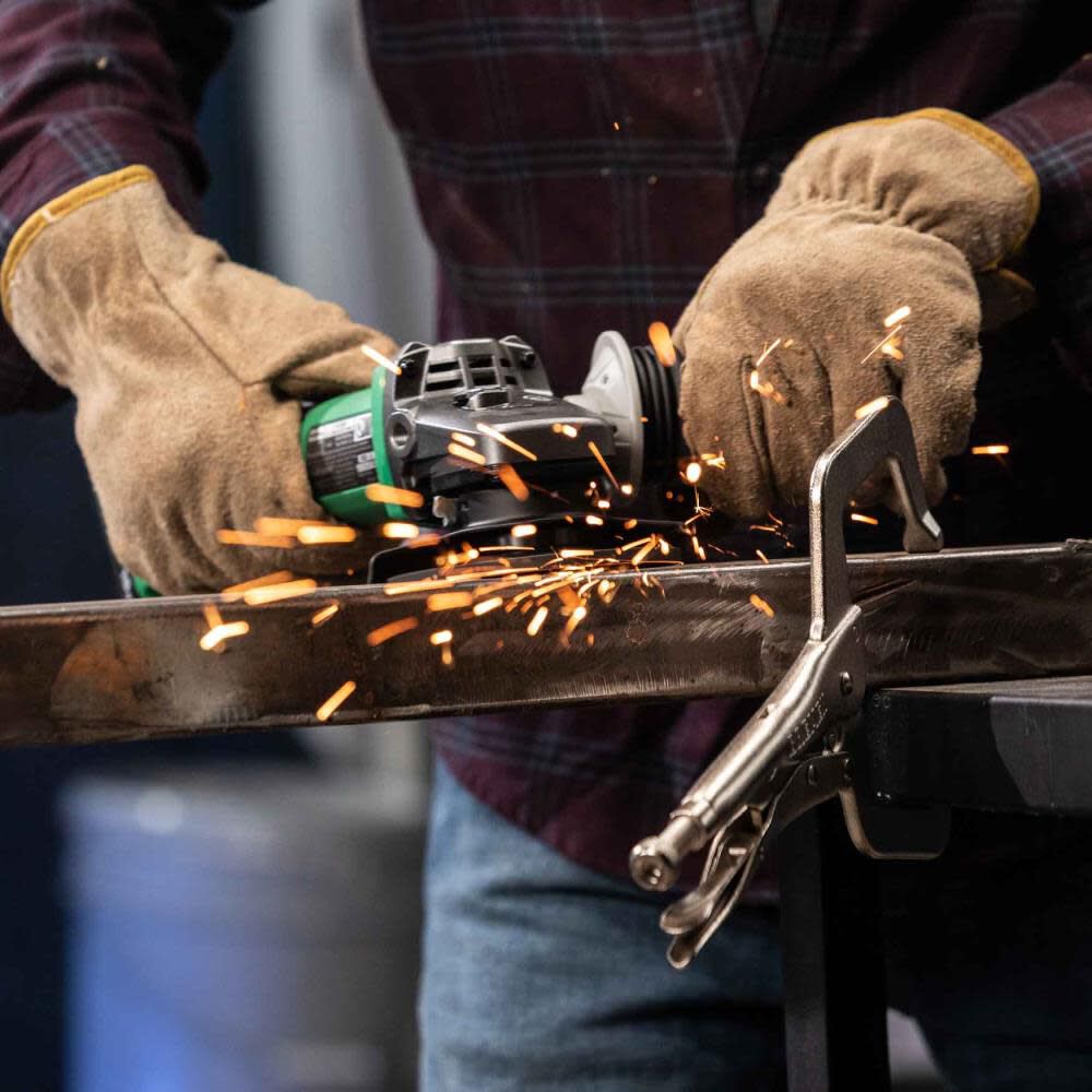 MultiVolt 4.5-in 18-volt Paddle Switch Brushless Cordless Angle Grinder (Tool Only) G1812DFQ4M