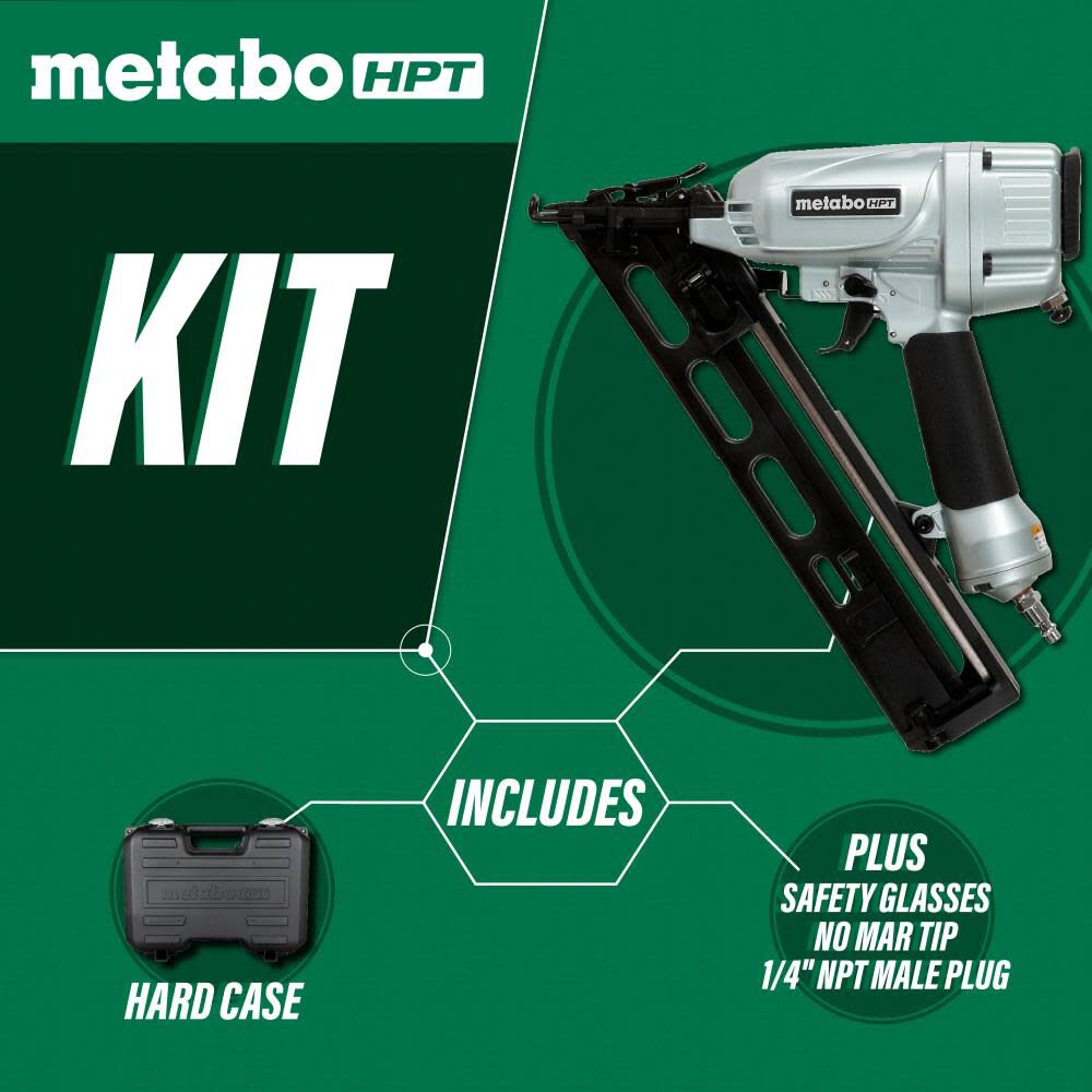 2.5-in 15-Gauge 36-Degree Pneumatic Finish Nailer NT65MA4M