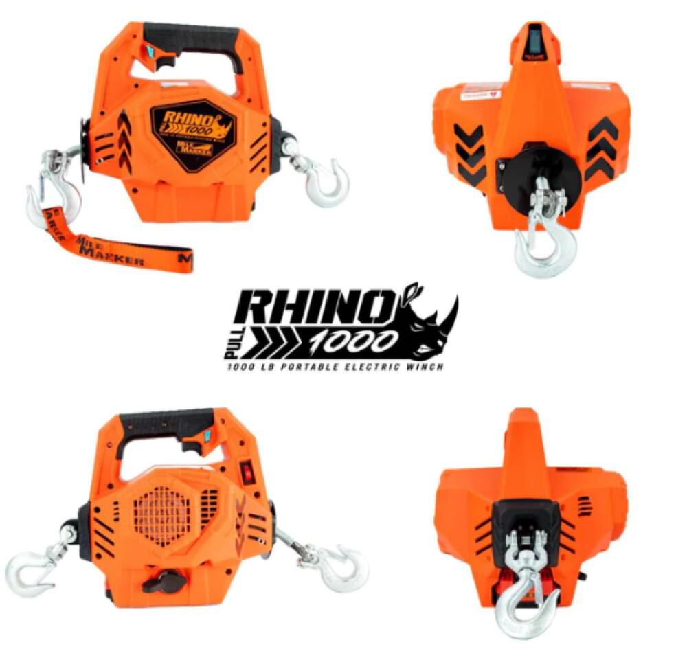 RHINO PULL 1000 Portable Electric Winch 71-1000