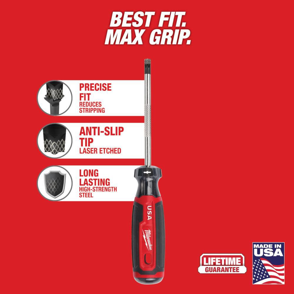 #1 ECX 4inch Cushion Grip Screwdriver (USA) MT215