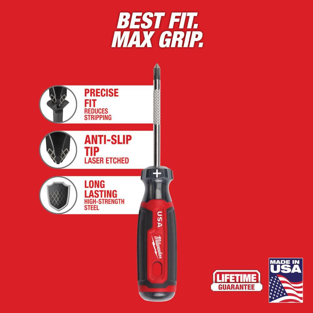 #1 Phillips 3inch Cushion Grip Screwdriver (USA) MT201