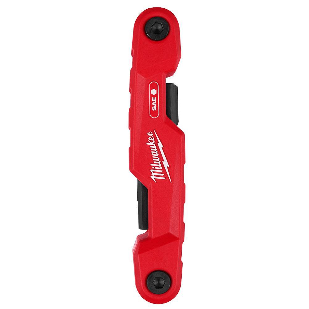 11-Key Electricians Folding Hex Key Set SAE 48-22-2180