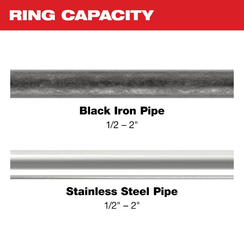 1/2 Inch - 2 Inch IPS-P Pivoting Press Ring Kit for M18 FORCE LOGIC Press Tools 49-16-2697X