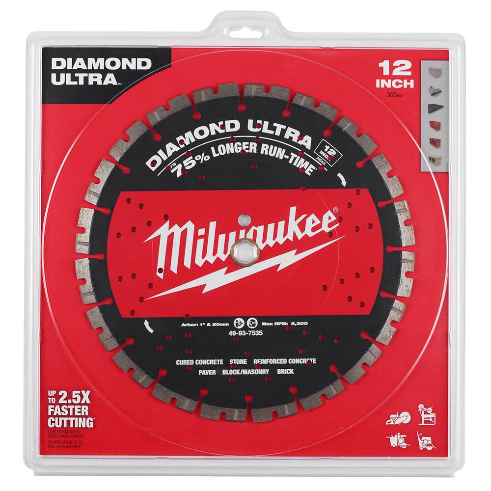 12inch Diamond Ultra Segmented Blade 49-93-7535