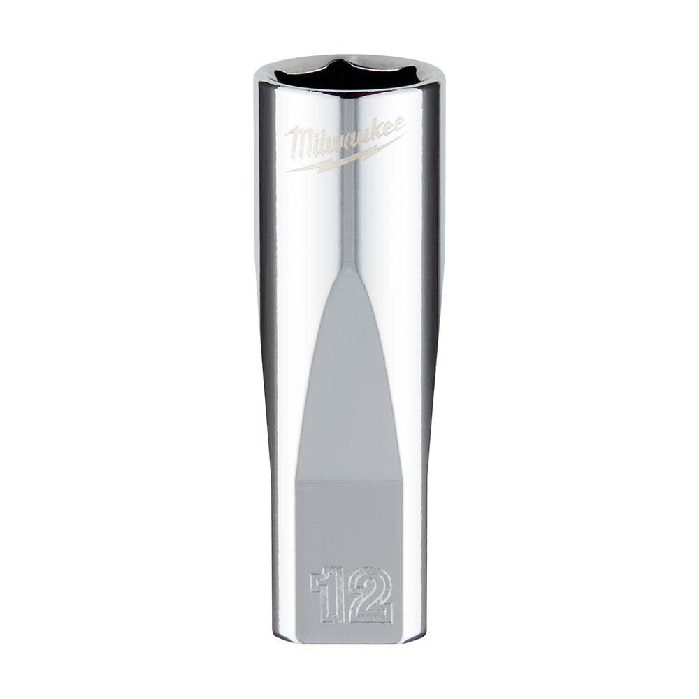 1/4 in. Drive 12mm Metric 6-Point Deep Socket 45-34-9050