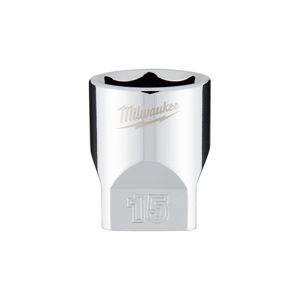 1/4 in. Drive 15mm Metric 6-Point Socket 45-34-9041