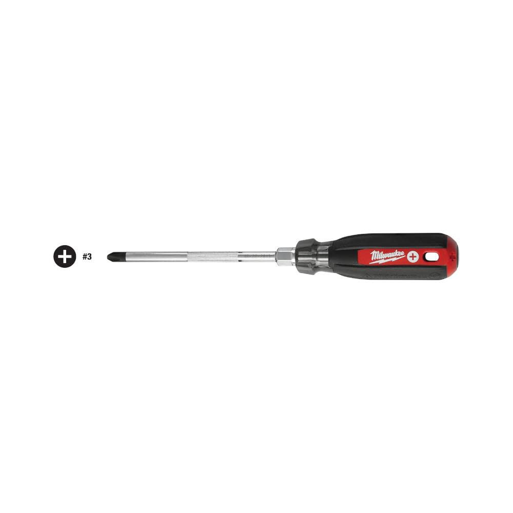 #3 Phillips - 6 in. Cushion Grip Screwdriver 48-22-2813